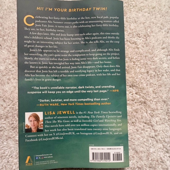 NONE OF THIS IS TRUE by Lisa Jewell - Picture 2 of 3